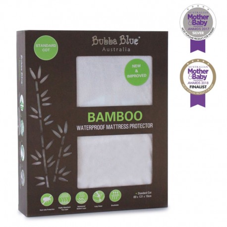 BAMBOO WATERPROOF COT MATTRESS PROTECTOR