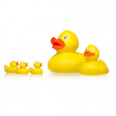 STAR & ROSE YELLOW DUCK SQUIRTERS - set of 4