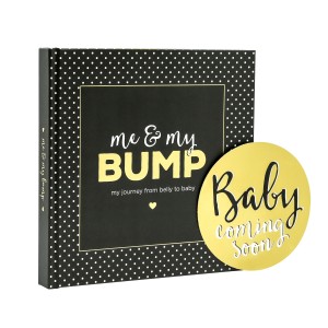 PEARHEAD - ME & MY BUMP PHOTO JOURNAL AND STICKER SET