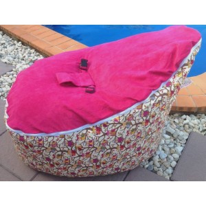 Owls Hot Pink Bean Bag Chair