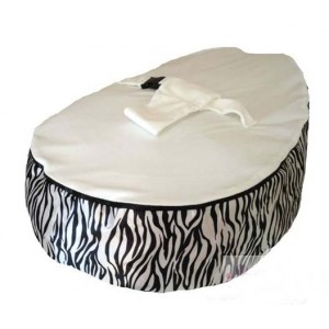 PRE PURCHASE TO SECURE - READY TO SHIP 24th April - Zebra Stripe Baby Bean Bag Chair