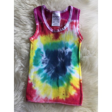 TIE DYED SINGLET- Size 00