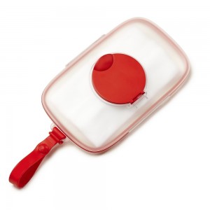 SKIP HOP GRAB & GO PERFECT SEAL WIPES CASE – red