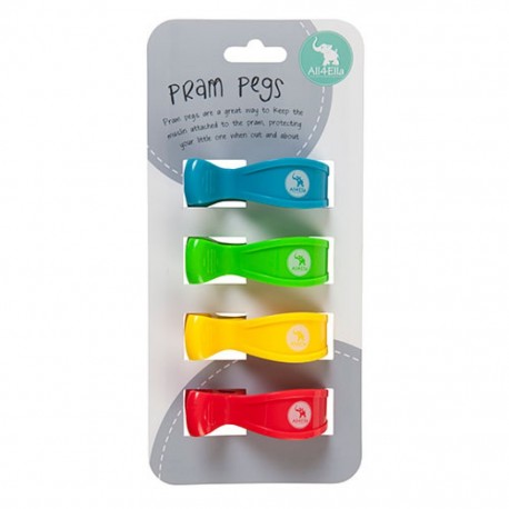PRAM PEGS - 4pk Multi Train